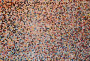 Leftover Confetti Pointillism